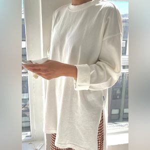 Le Bon Shoppe - Sunday tee - White - L